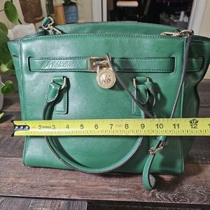 Michael Kors green purse